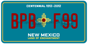 BPBF99  license plate in NM