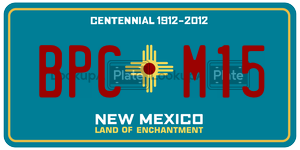 BPCM15  license plate in NM