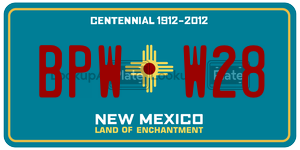 BPWW28  license plate in NM