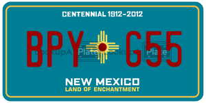 BPYG55  license plate in NM