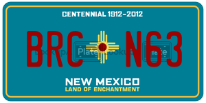 BRCN63  license plate in NM