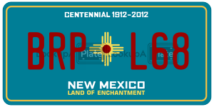 BRPL68  license plate in NM