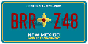 BRRZ48  license plate in NM