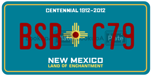 BSBC79  license plate in NM