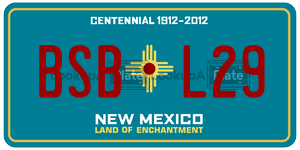 BSBL29  license plate in NM