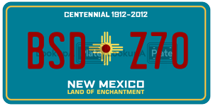 BSDZ70  license plate in NM