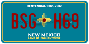 BSGH69  license plate in NM