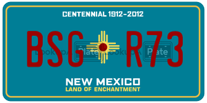 BSGR73  license plate in NM