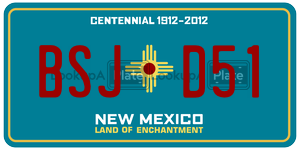 BSJD51  license plate in NM