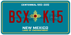 BSXK15  license plate in NM