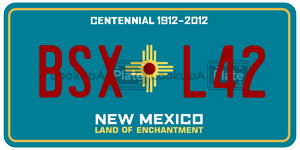 BSXL42  license plate in NM