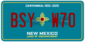 BSYW70  license plate in NM