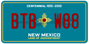 BTBW88  license plate in NM