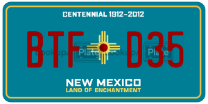 BTFD35  license plate in NM