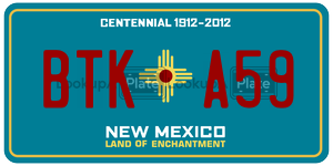 BTKA59  license plate in NM