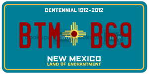 BTMB69  license plate in NM