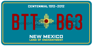 BTTB63  license plate in NM