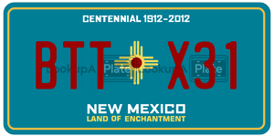 BTTX31  license plate in NM