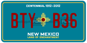 BTYB36  license plate in NM