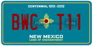 BWCT11  license plate in NM