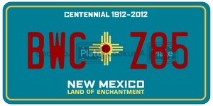 BWCZ85  license plate in NM