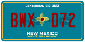 BWXD72  license plate in NM