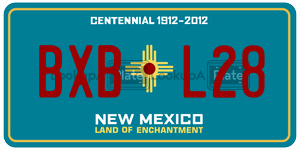 BXBL28  license plate in NM