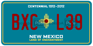 BXCL39  license plate in NM