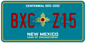 BXCZ15  license plate in NM