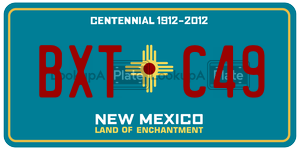 BXTC49  license plate in NM