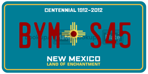 BYMS45  license plate in NM