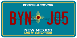 BYNJ05  license plate in NM