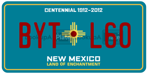 BYTL60  license plate in NM