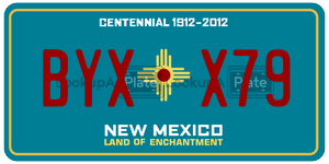 BYXX79  license plate in NM
