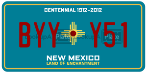 BYYY51  license plate in NM