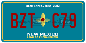 BZTC79  license plate in NM