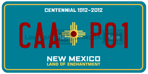 CAAP01  license plate in NM