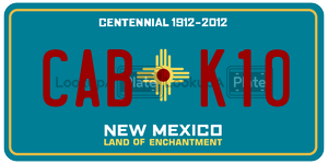 CABK10  license plate in NM