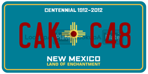 CAKC48  license plate in NM
