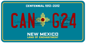 CANG24  license plate in NM