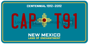 CAPT91  license plate in NM