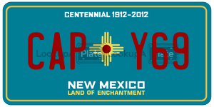 CAPY69  license plate in NM