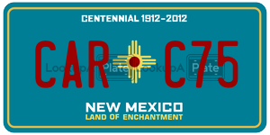 CARC75  license plate in NM