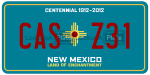 CASZ31  license plate in NM