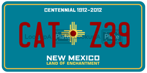 CATZ39  license plate in NM