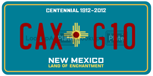CAXG10  license plate in NM