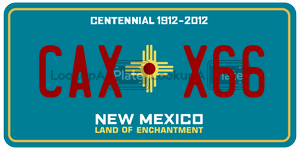 CAXX66  license plate in NM