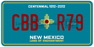 CBBR79  license plate in NM