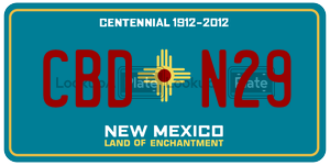 CBDN29  license plate in NM