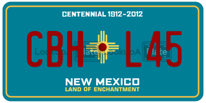 CBHL45  license plate in NM